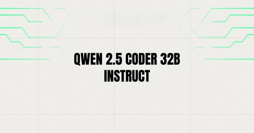 Qwen 2.5 Coder 32B Инструкция API